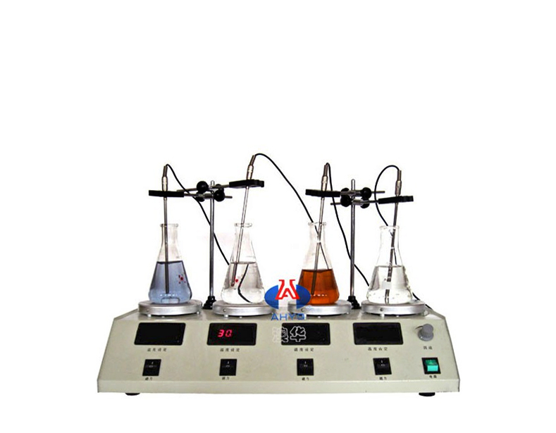 常州澳华 数显恒温多头磁力搅拌器 HJ-4A